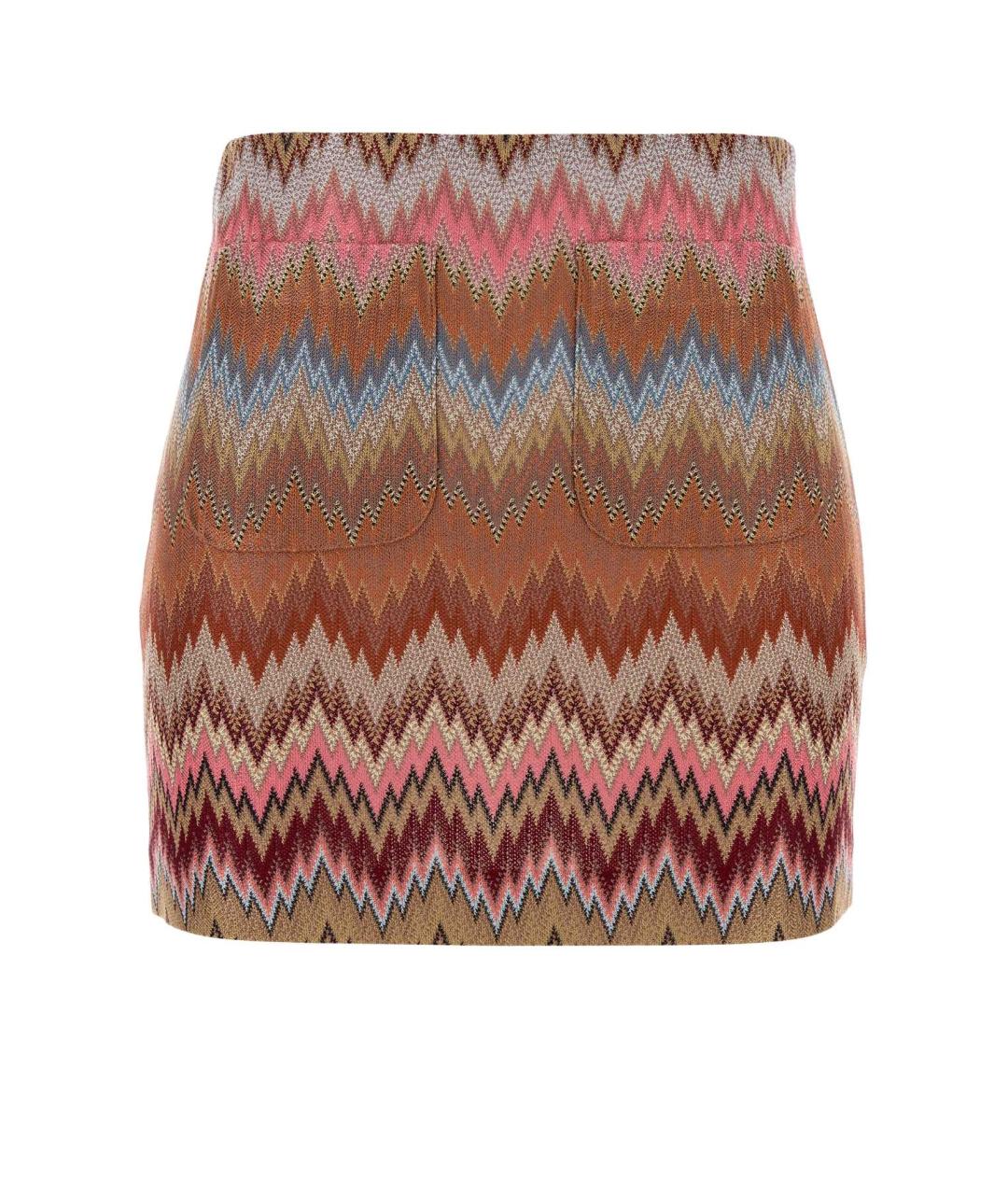 MISSONI Мульти вискозная юбка мини, фото 1