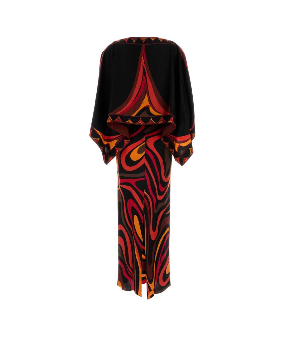 EMILIO PUCCI Мульти шелковое вечернее платье, фото 2