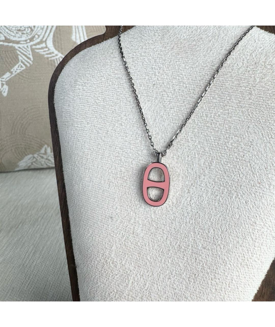 HERMES Серебряное колье, фото 3