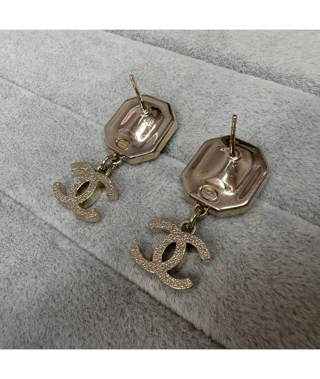 CHANEL Серебряные серьги, фото 2