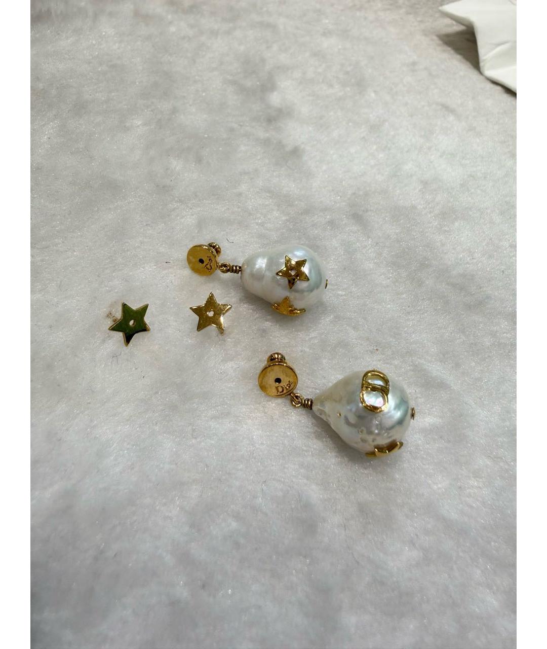 CHANEL Золотые серьги, фото 4