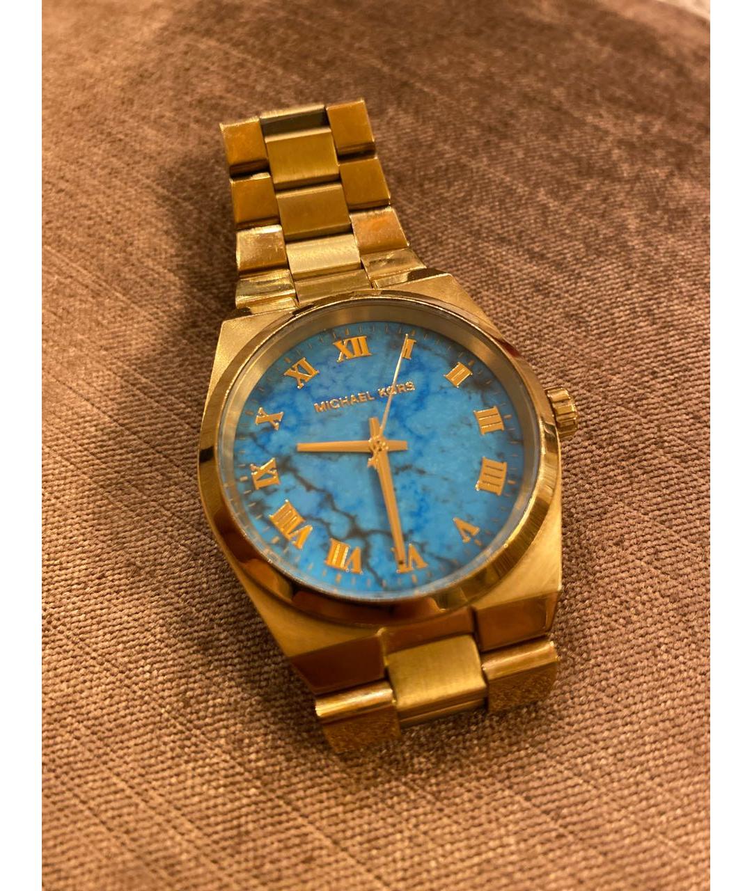 MICHAEL KORS Золотые часы, фото 4