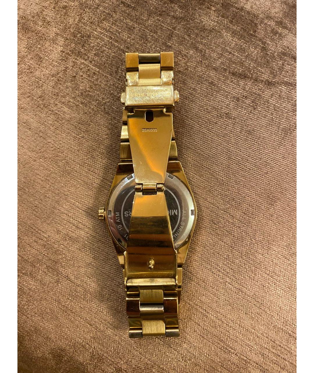 MICHAEL KORS Золотые часы, фото 3