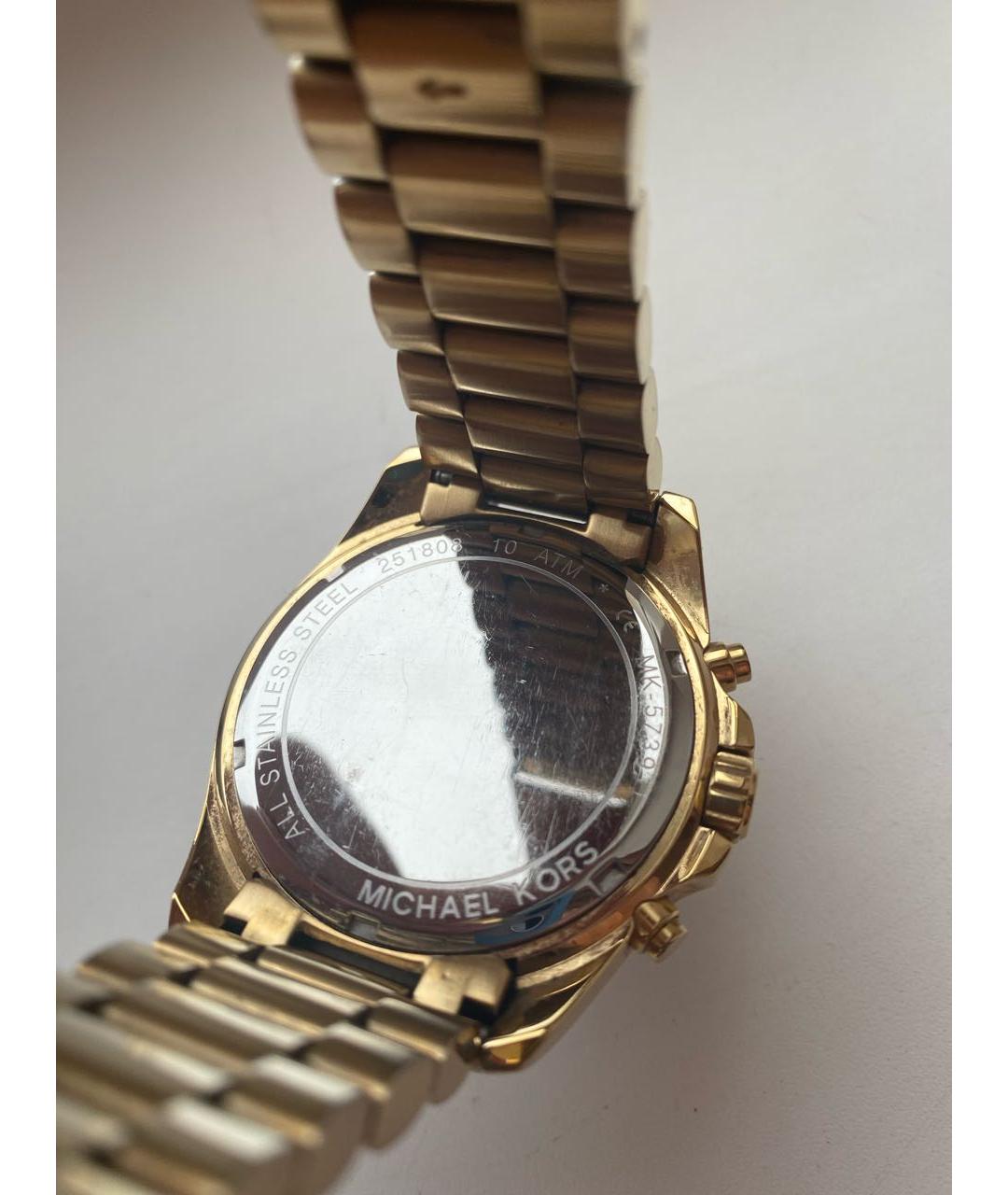 MICHAEL KORS Золотые часы, фото 2