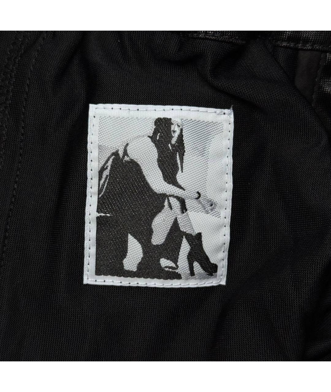RICK OWENS DRKSHDW Черные повседневные брюки, фото 8