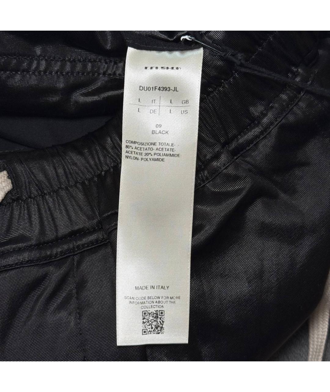RICK OWENS DRKSHDW Черные повседневные брюки, фото 9