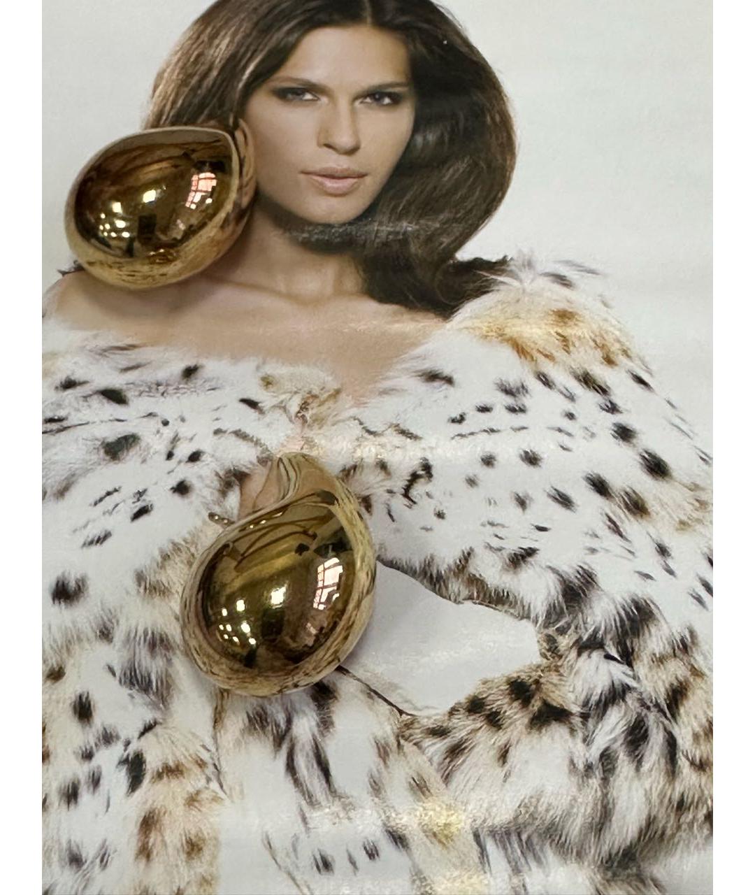 BOTTEGA VENETA Золотые серьги, фото 2