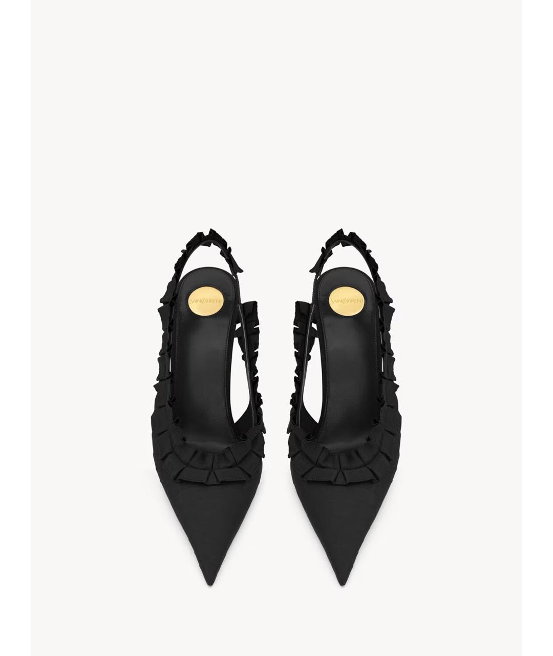SAINT LAURENT Черные туфли, фото 3