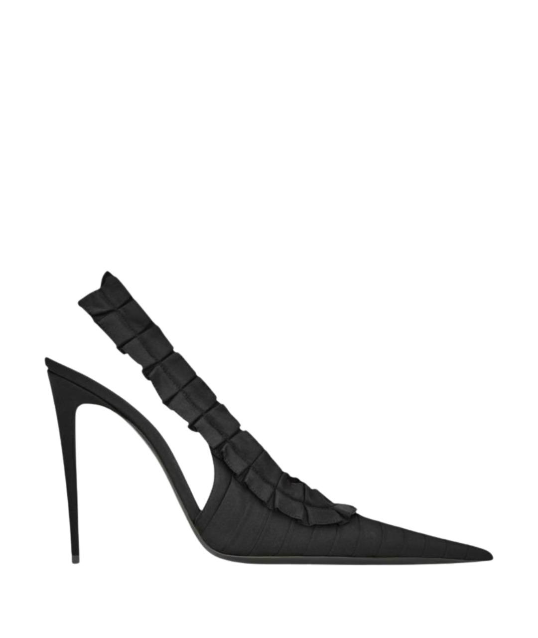 SAINT LAURENT Черные туфли, фото 1