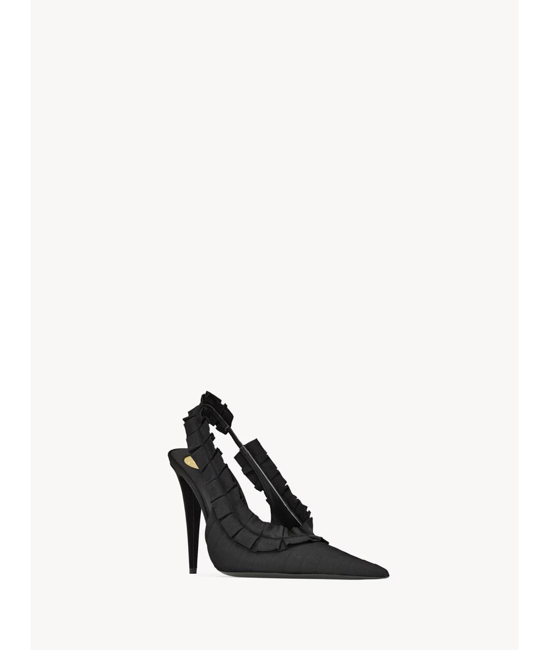 SAINT LAURENT Черные туфли, фото 4