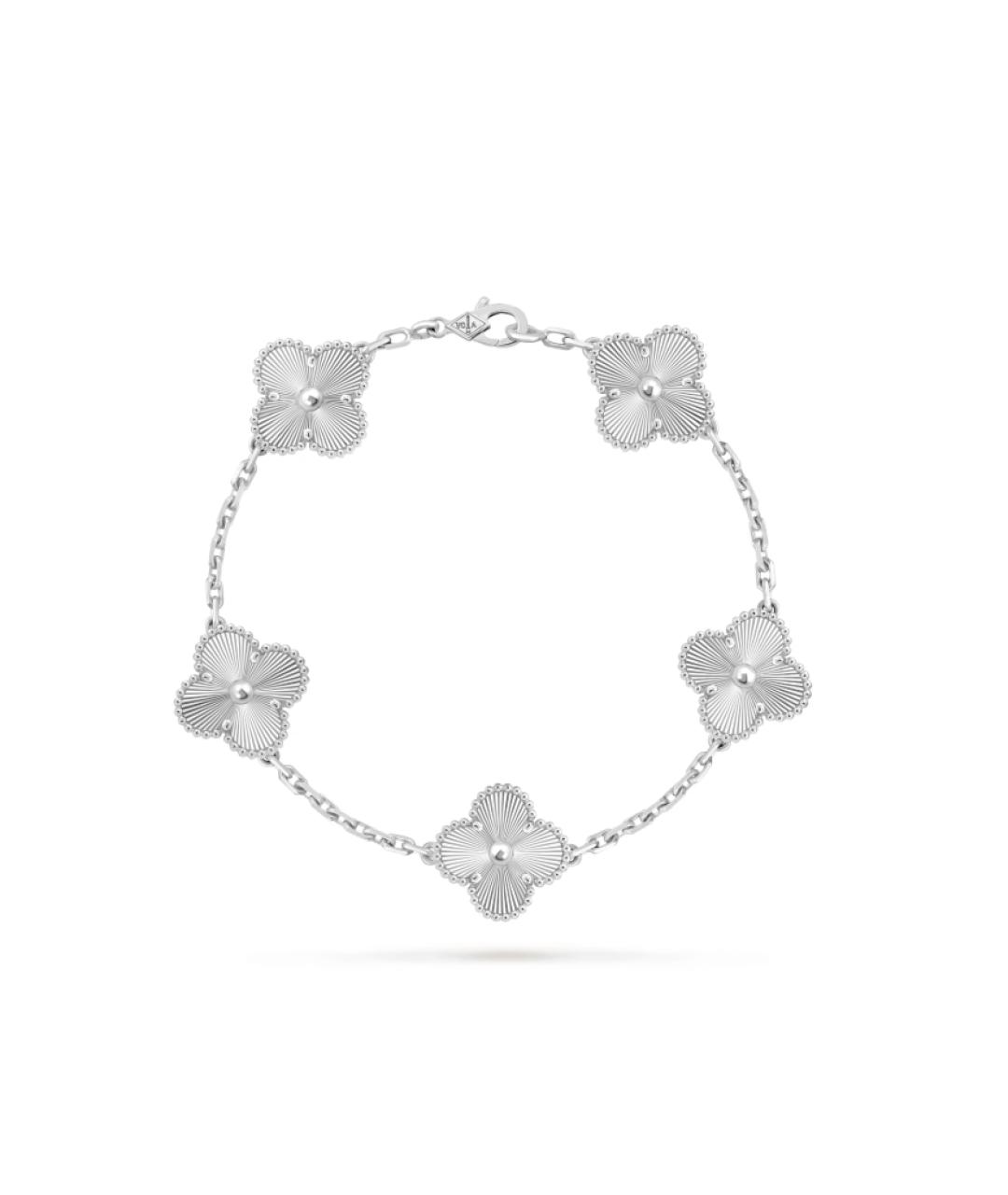 VAN CLEEF & ARPELS Серебряный браслет из белого золота, фото 4