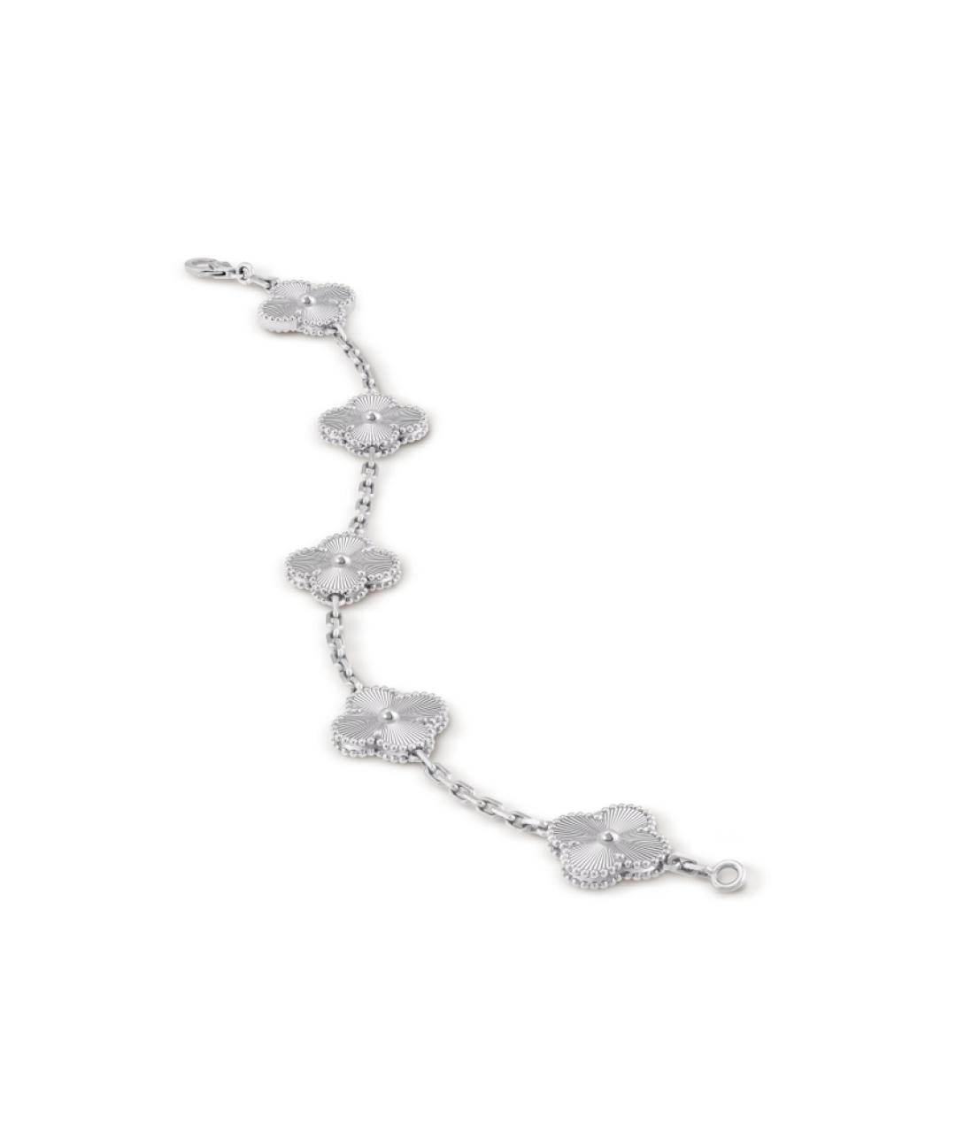 VAN CLEEF & ARPELS Серебряный браслет из белого золота, фото 2