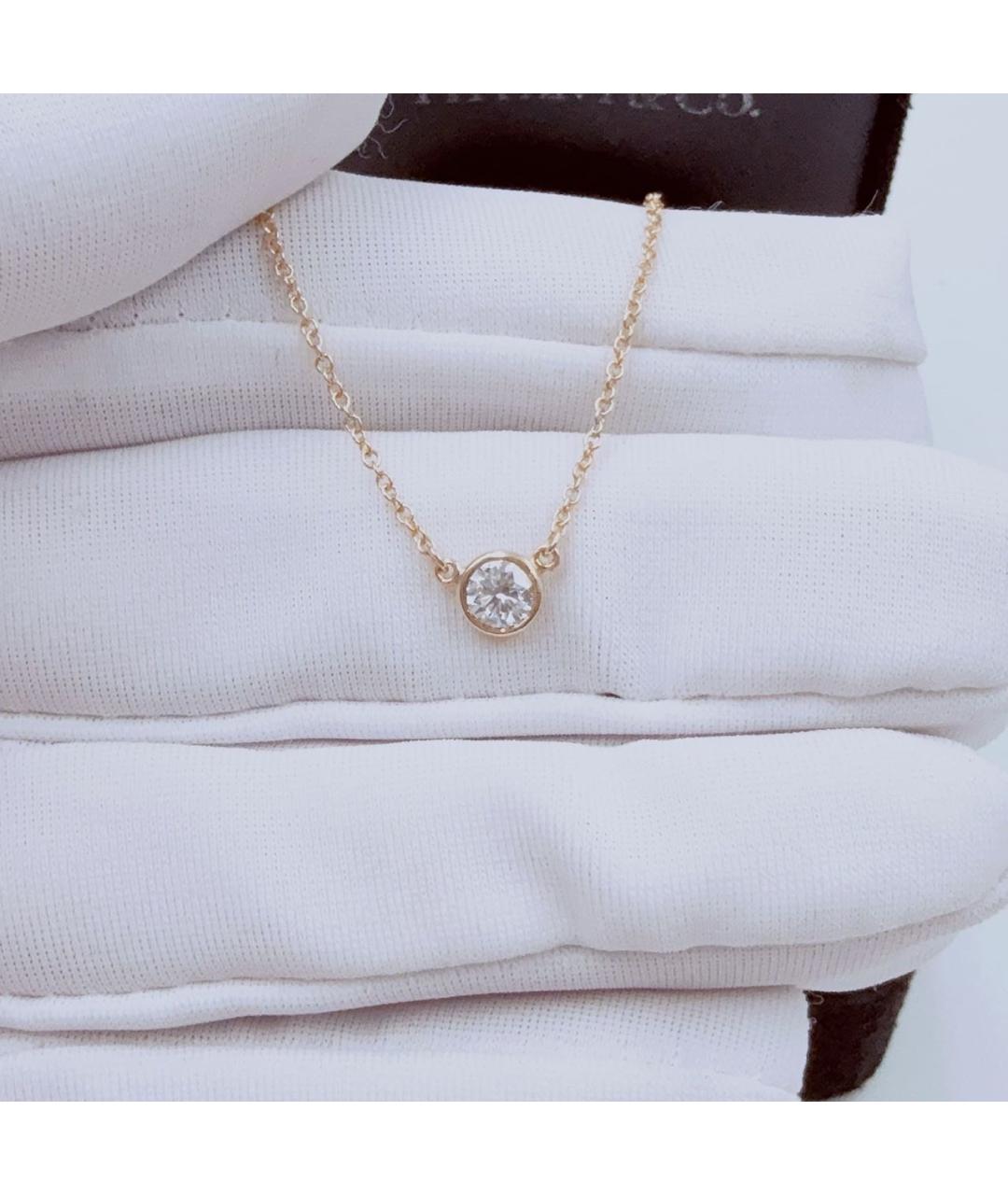 TIFFANY&CO Золотое колье из желтого золота, фото 4