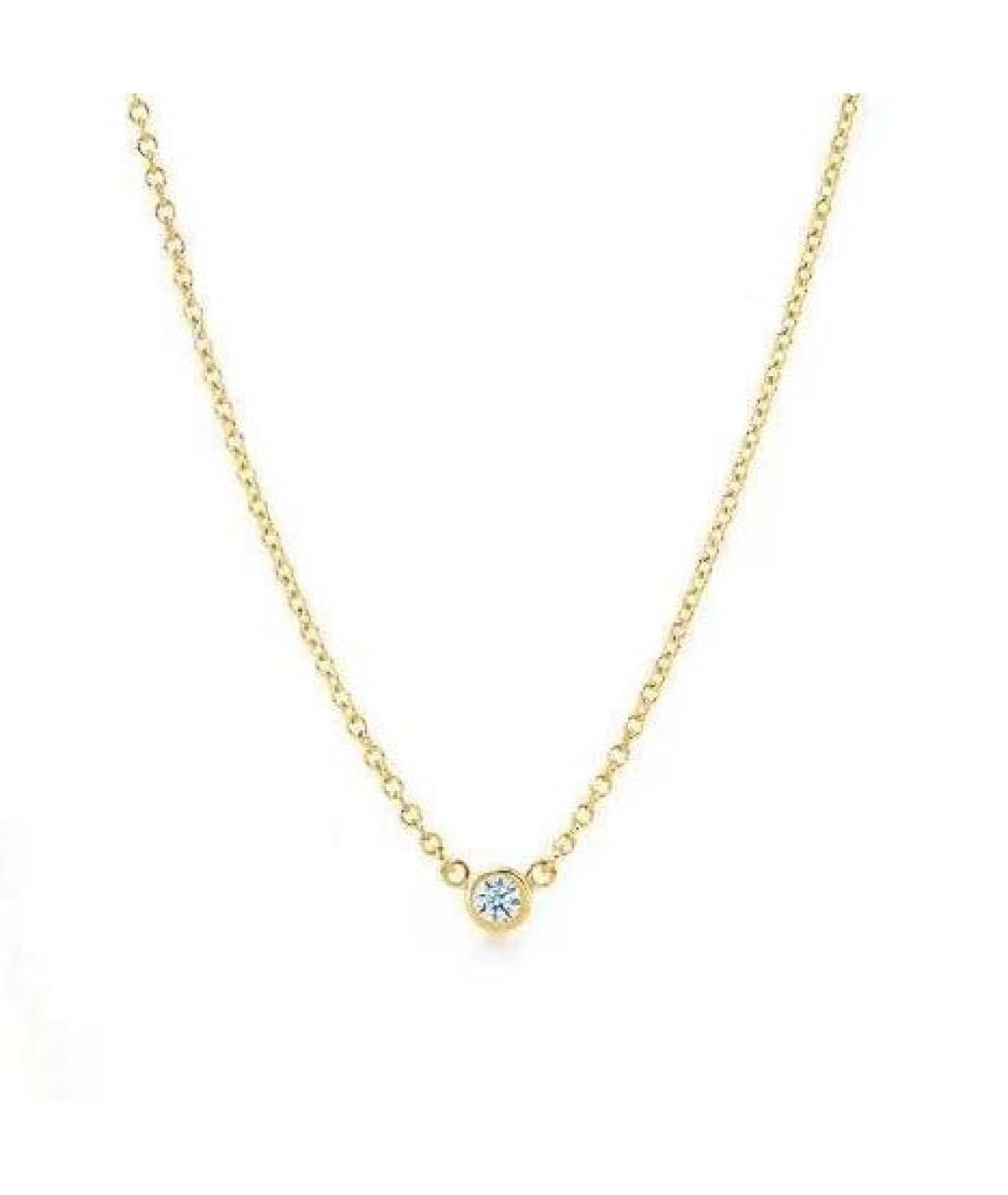 TIFFANY&CO Золотое колье из желтого золота, фото 1
