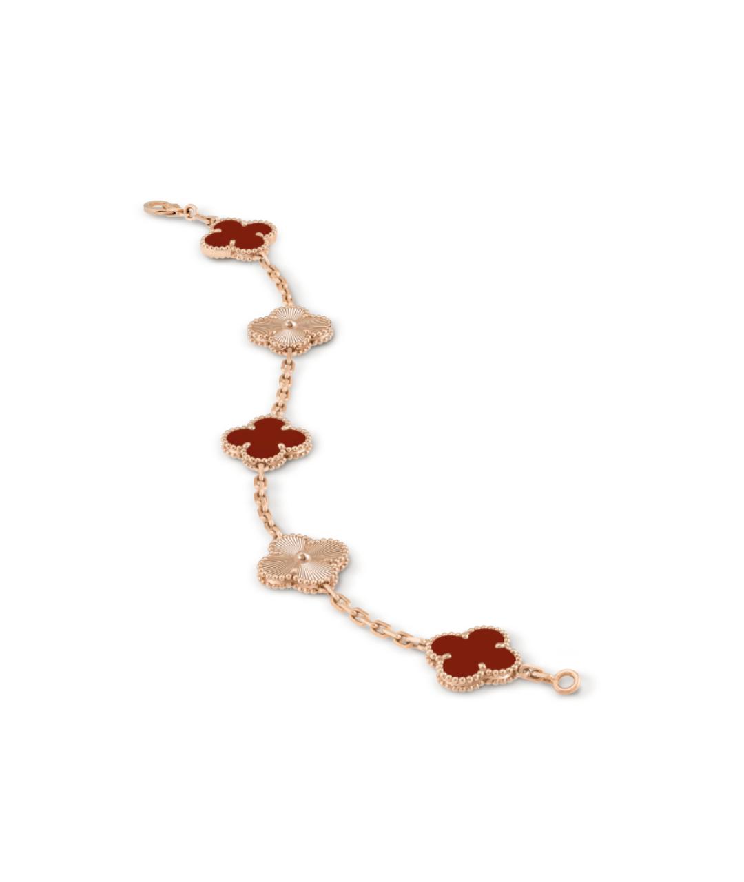 VAN CLEEF & ARPELS Красный браслет из розового золота, фото 2