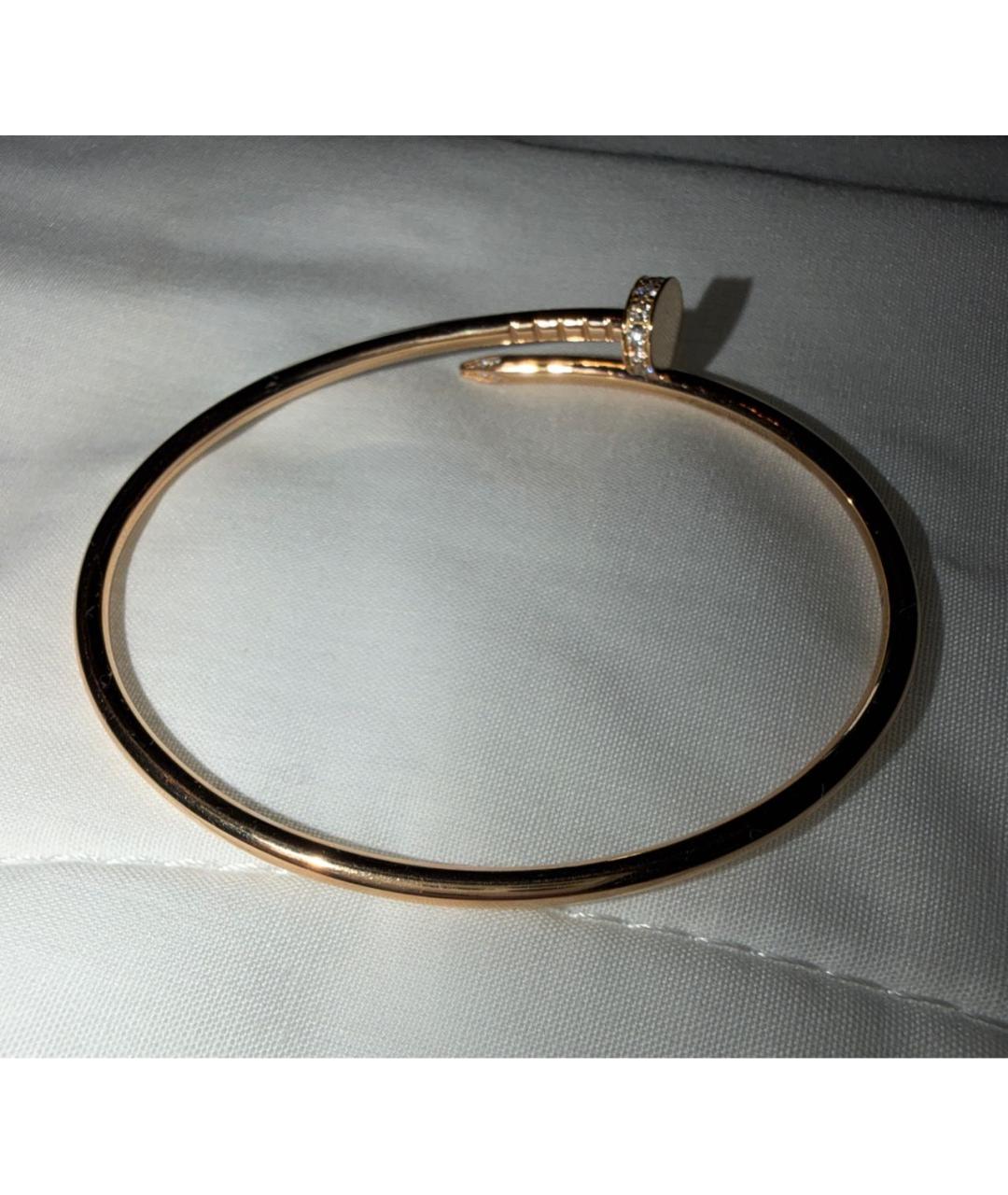 CARTIER Золотой браслет из розового золота, фото 3