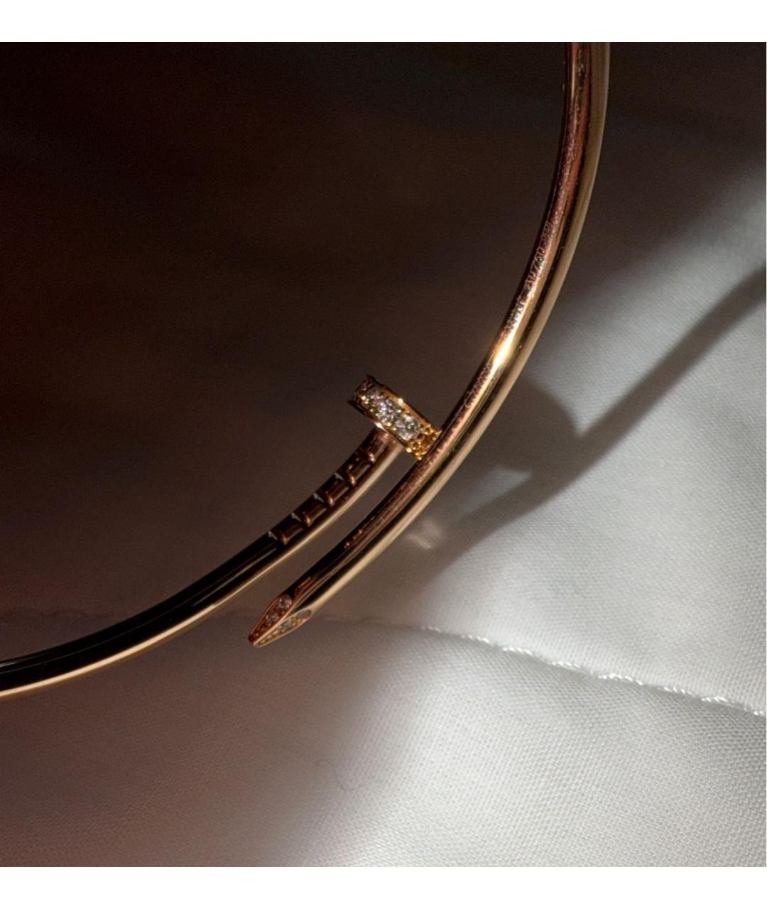 CARTIER Золотой браслет из розового золота, фото 4