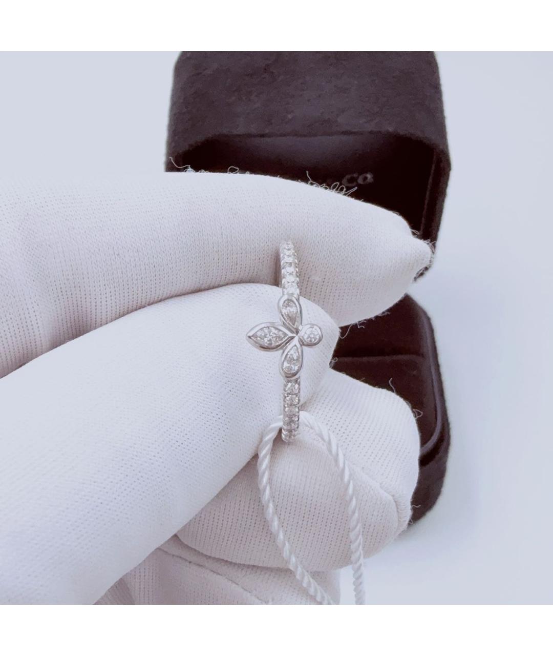 TIFFANY&CO Серебряное платиновое кольцо, фото 3