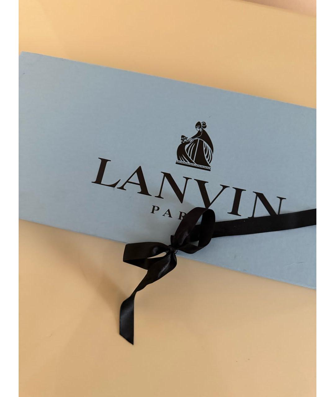LANVIN Черное колье, фото 3