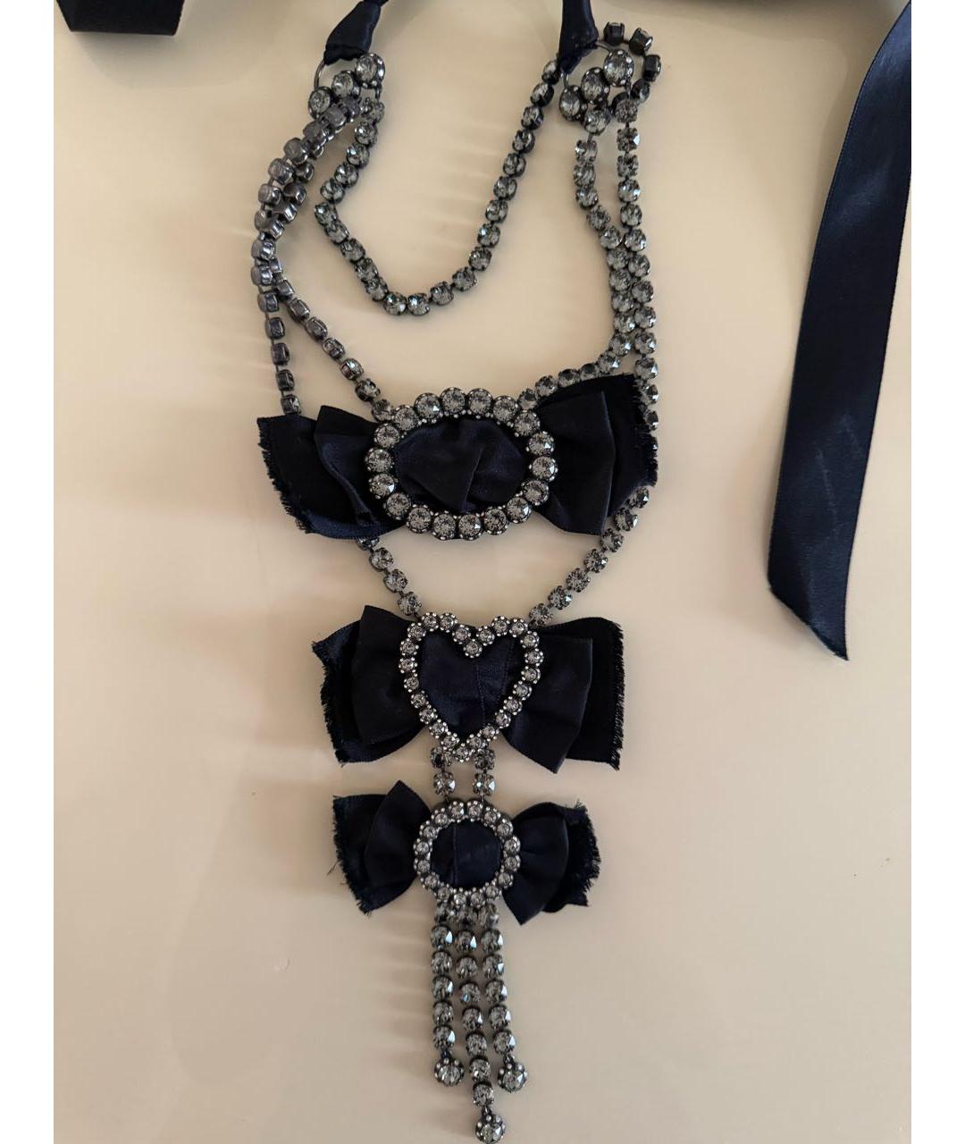 LANVIN Черное колье, фото 5