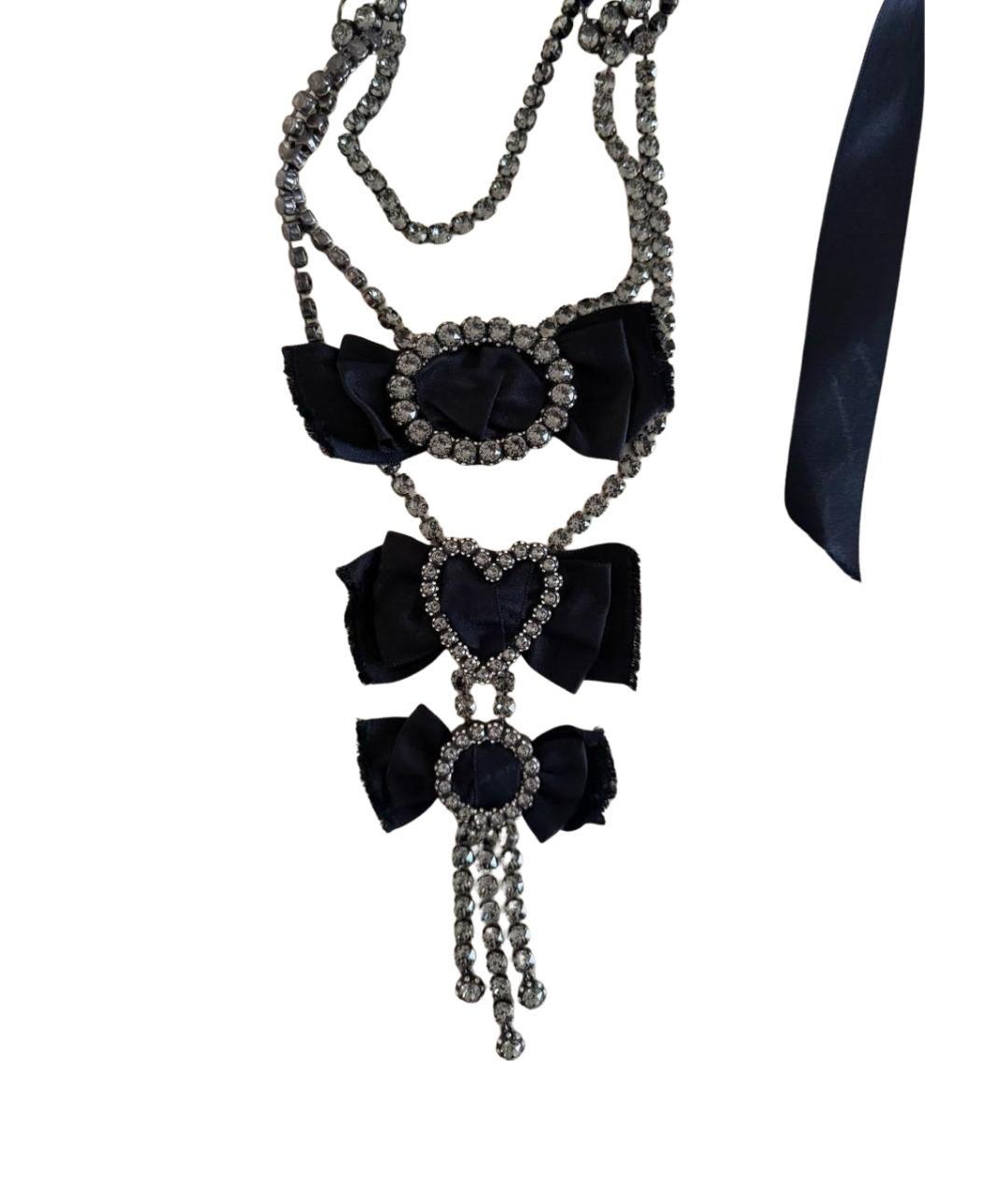 LANVIN Черное колье, фото 1