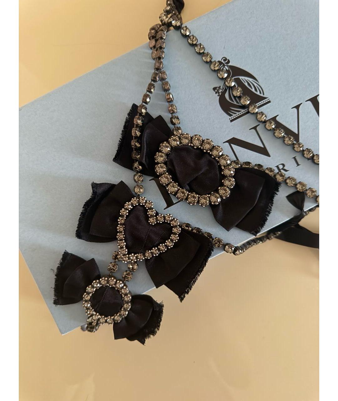 LANVIN Черное колье, фото 2