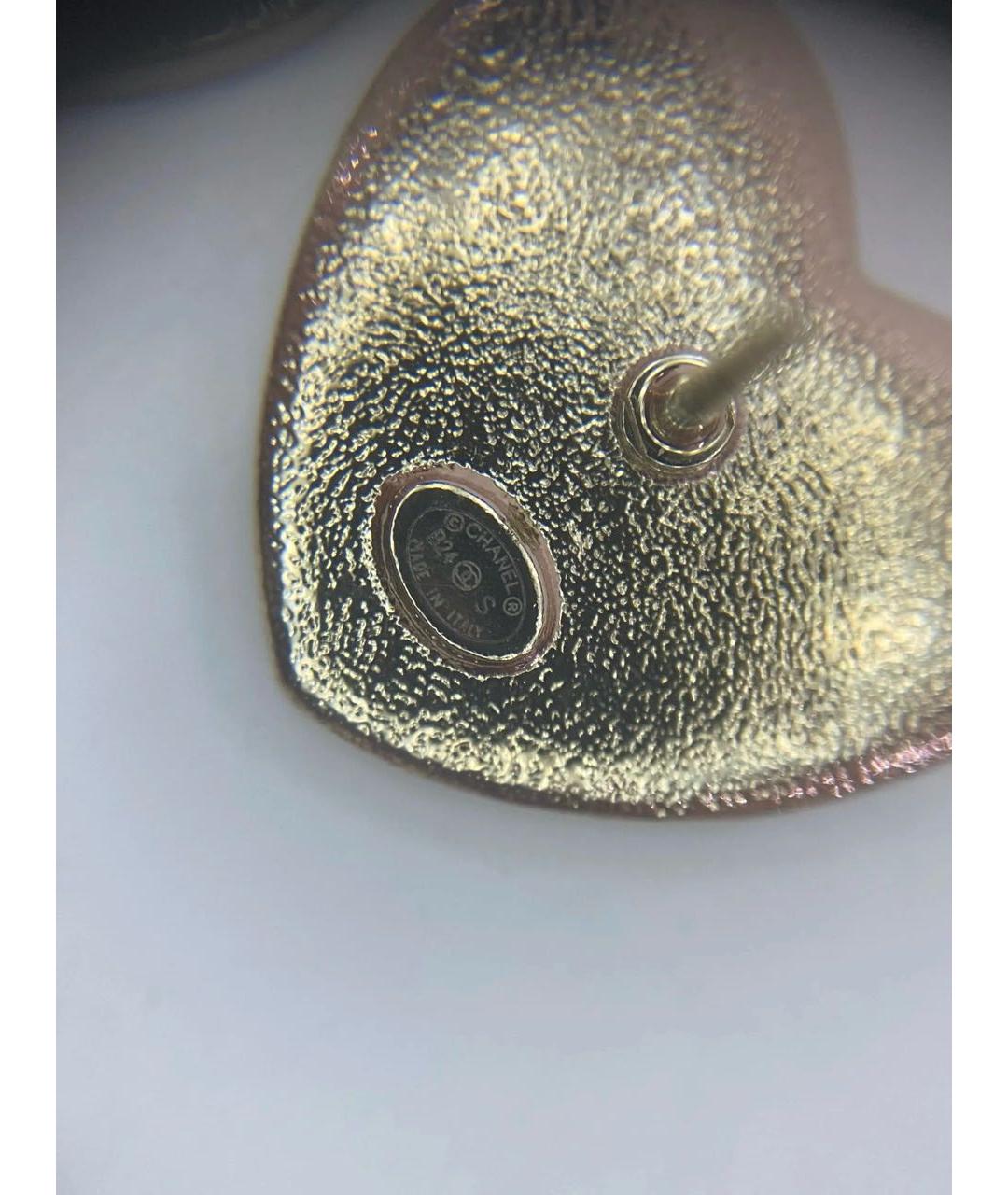 CHANEL Розовые серьги, фото 3