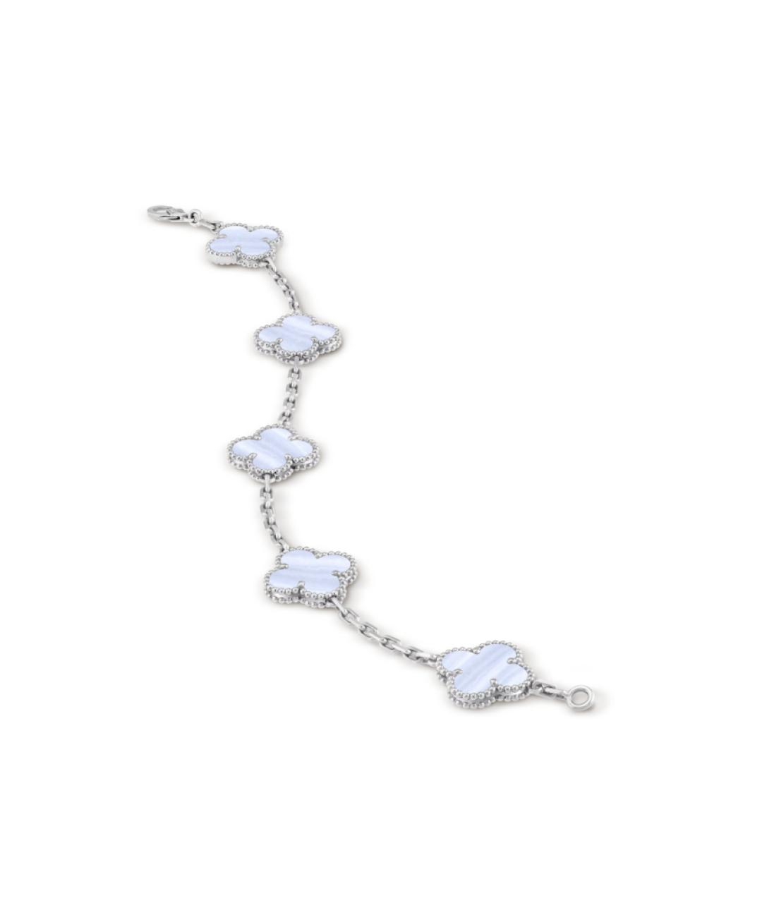 VAN CLEEF & ARPELS Голубой браслет из белого золота, фото 2