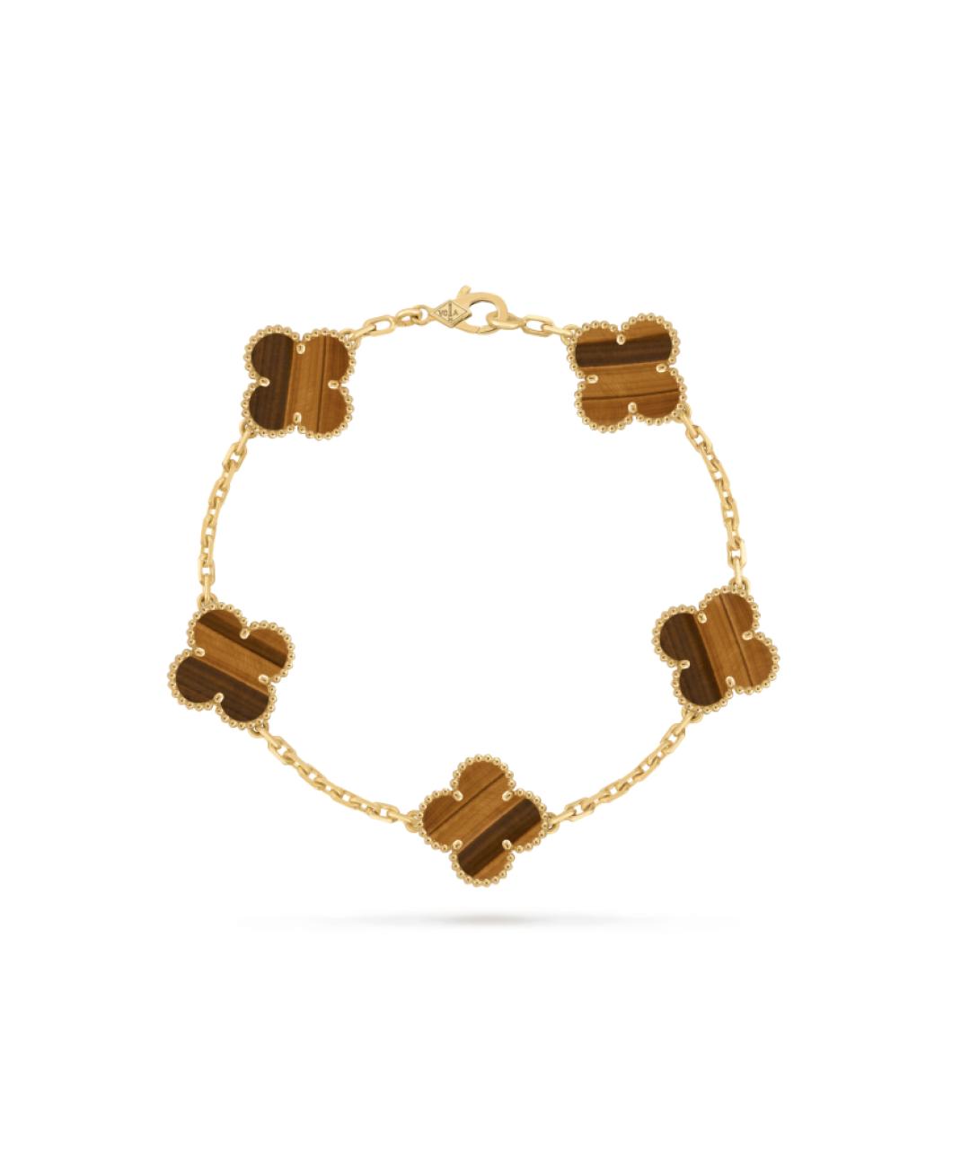 VAN CLEEF & ARPELS Оранжевый браслет из желтого золота, фото 4
