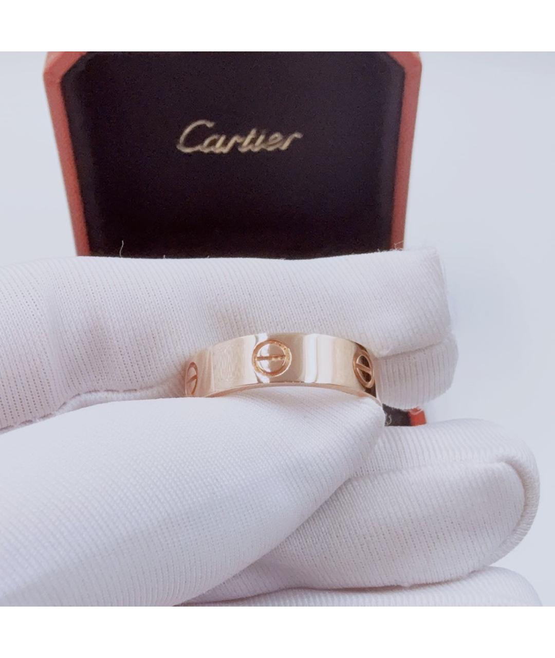 CARTIER Золотое кольцо из розового золота, фото 3