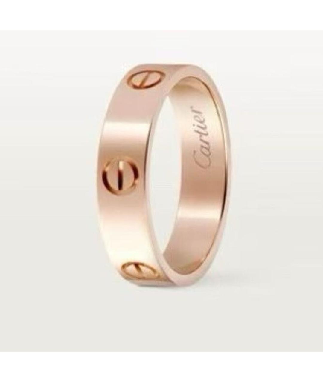 CARTIER Золотое кольцо из розового золота, фото 7