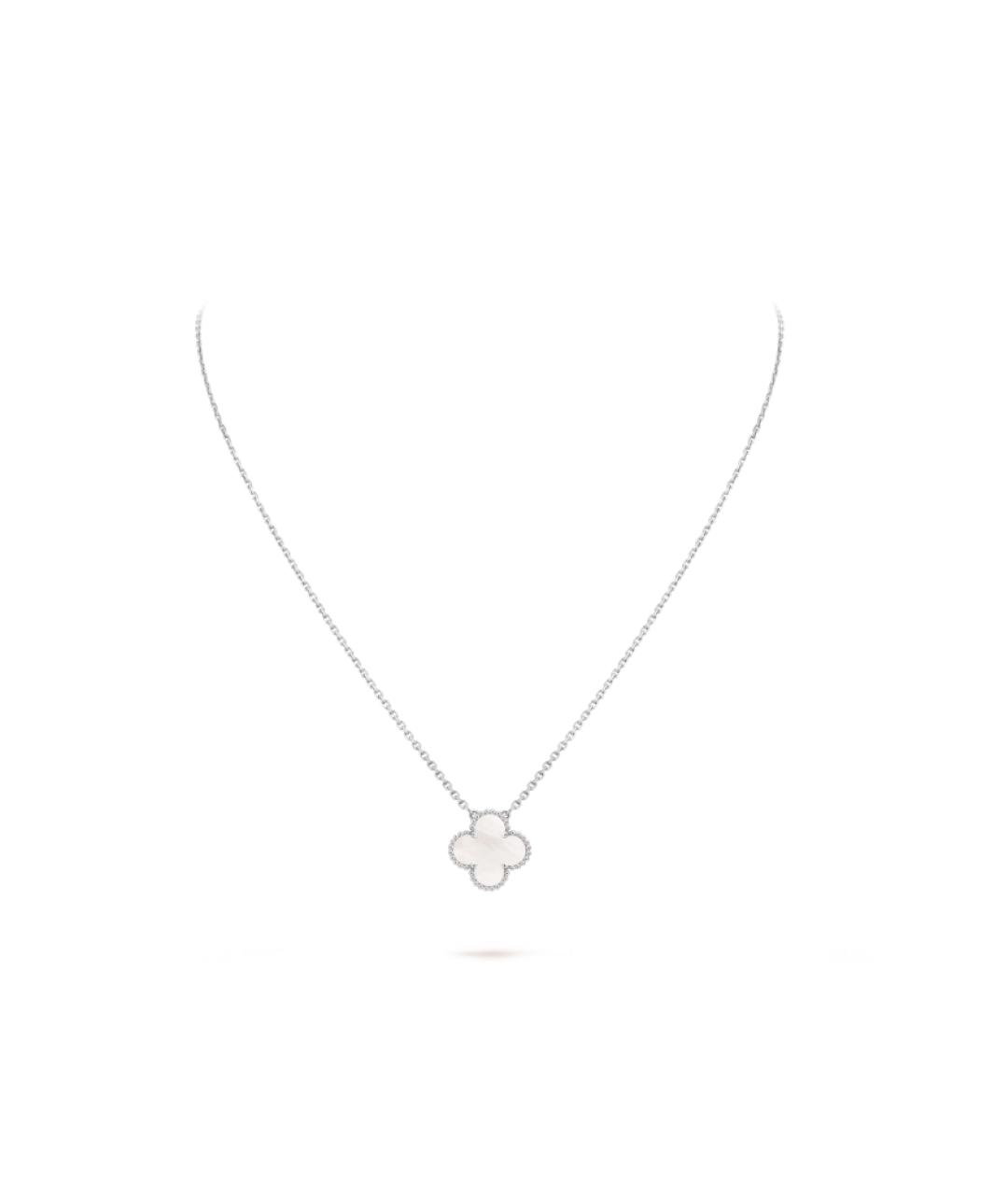 VAN CLEEF & ARPELS Белый кулон из белого золота, фото 5
