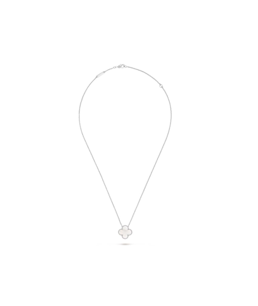 VAN CLEEF & ARPELS Белый кулон из белого золота, фото 3