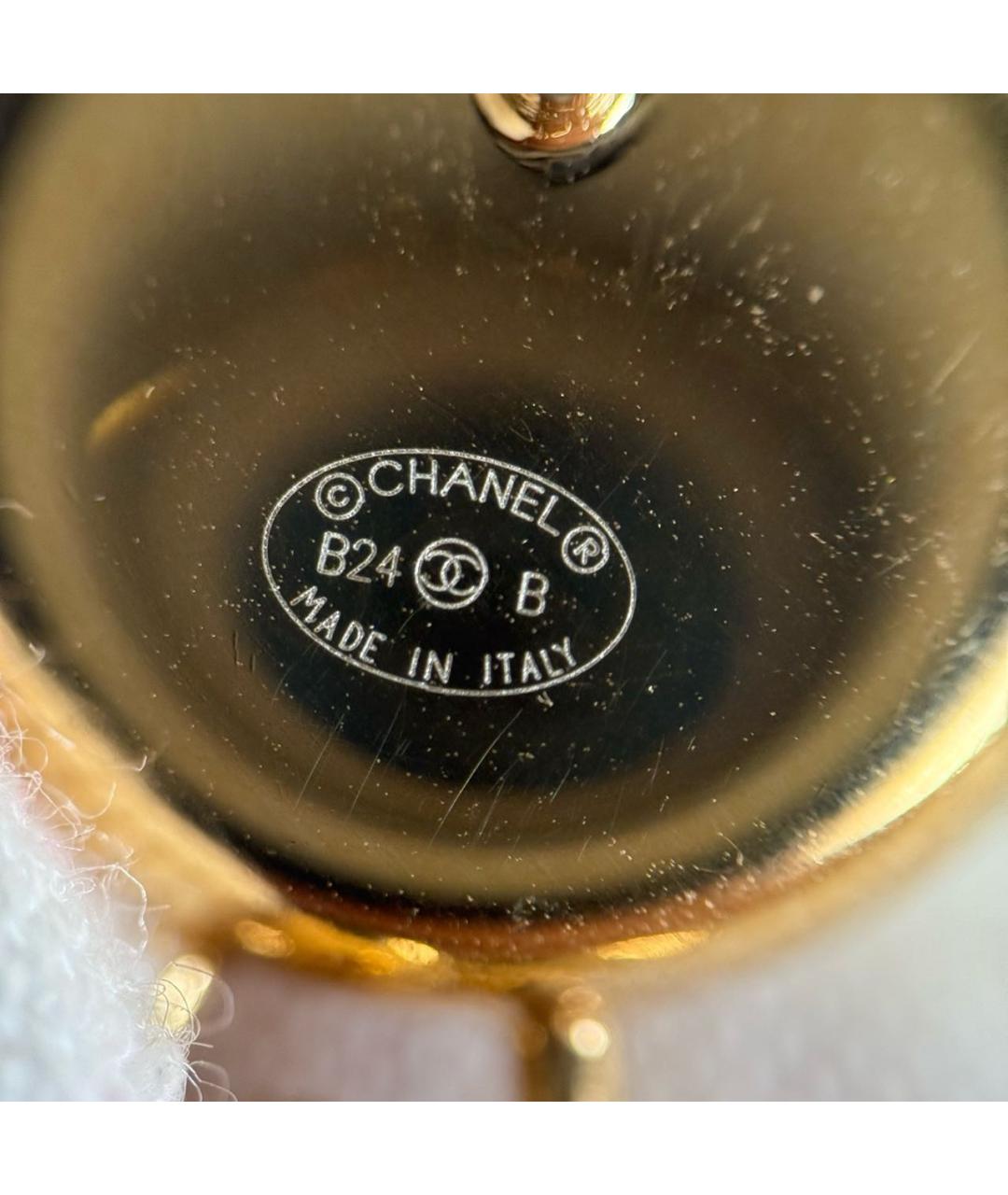 CHANEL Золотые серьги, фото 5