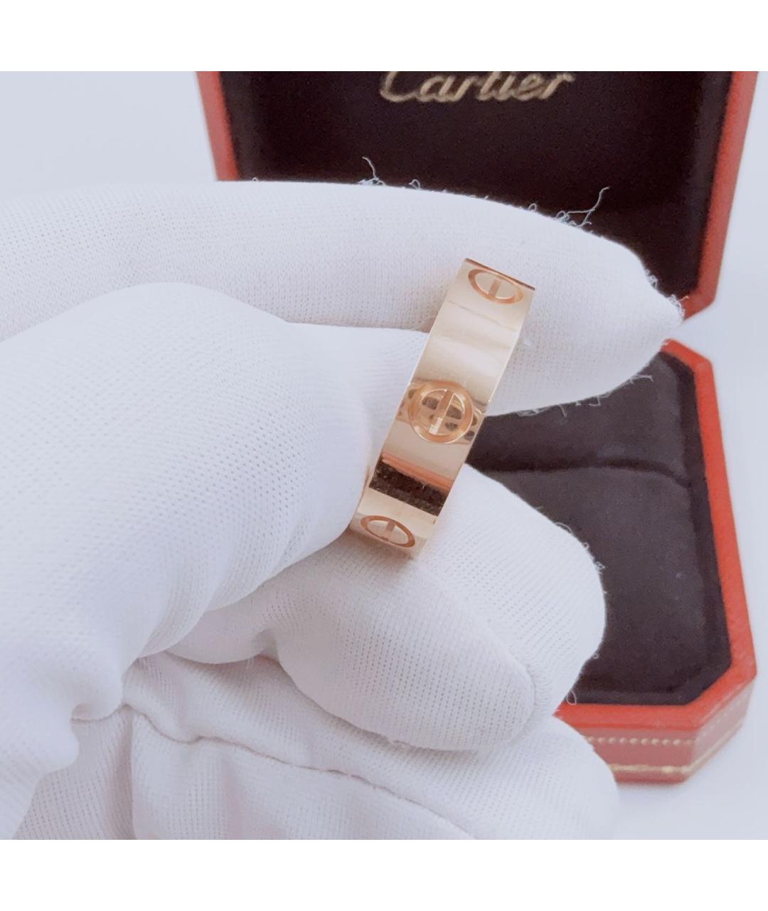 CARTIER Золотое кольцо из розового золота, фото 4