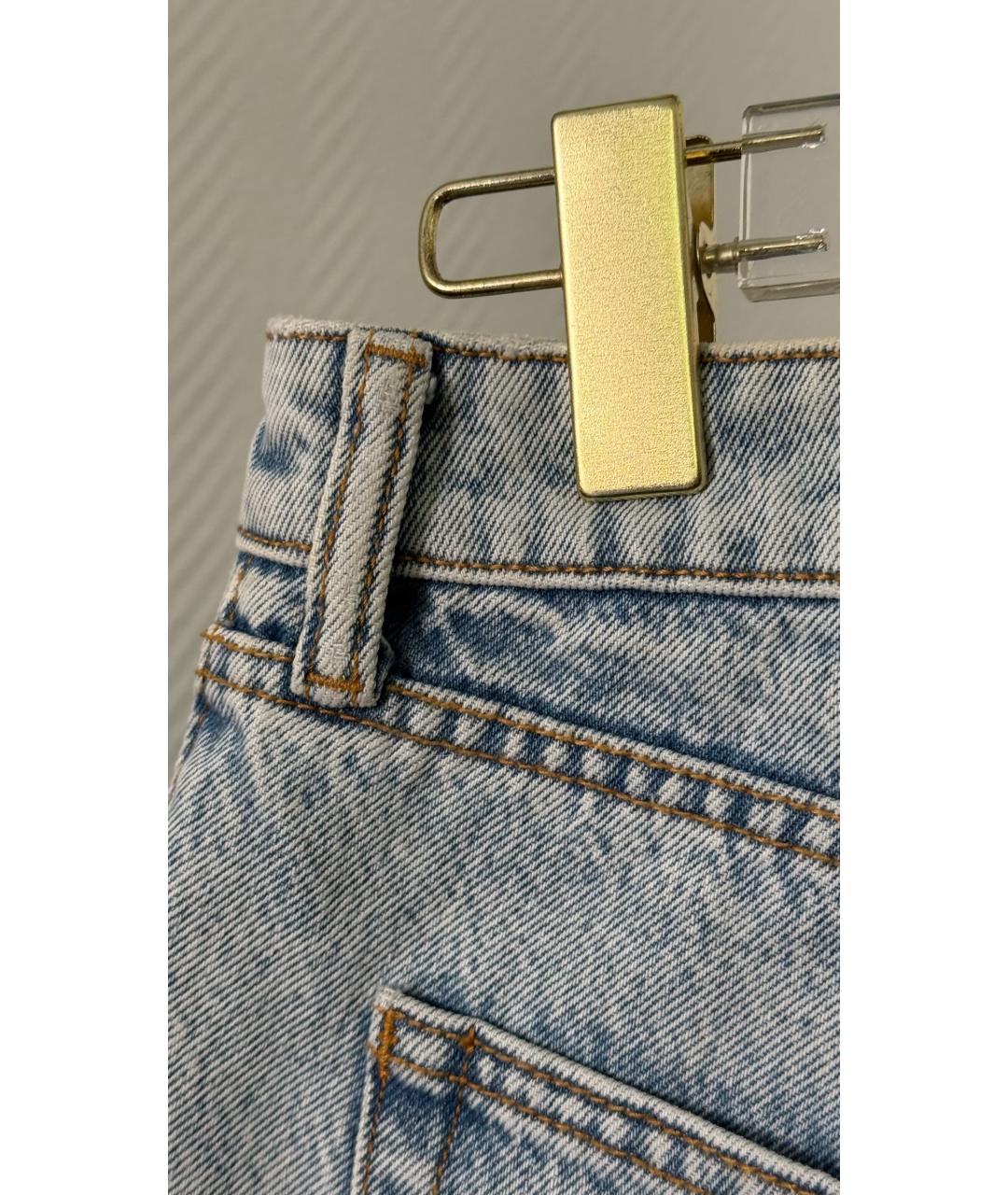 ALEXANDER WANG Голубые шорты, фото 4