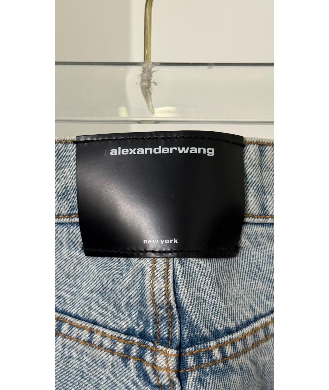 ALEXANDER WANG Голубые шорты, фото 5