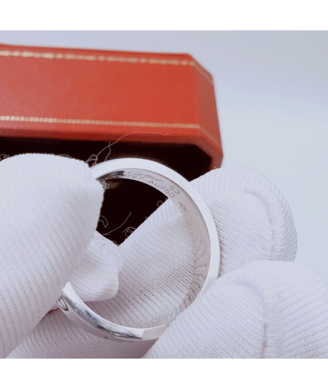 CARTIER Серебряное кольцо из белого золота, фото 6