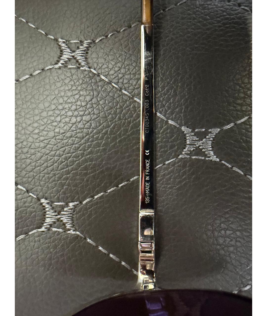 CARTIER Серебряные металлические солнцезащитные очки, фото 8