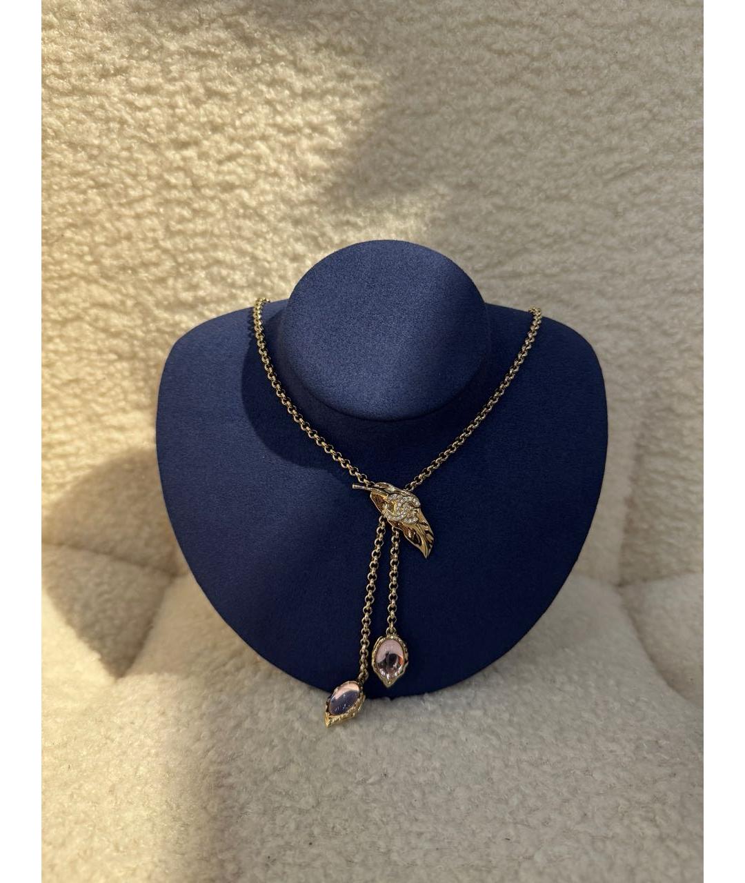 CHANEL Серебряное металлическое колье, фото 7
