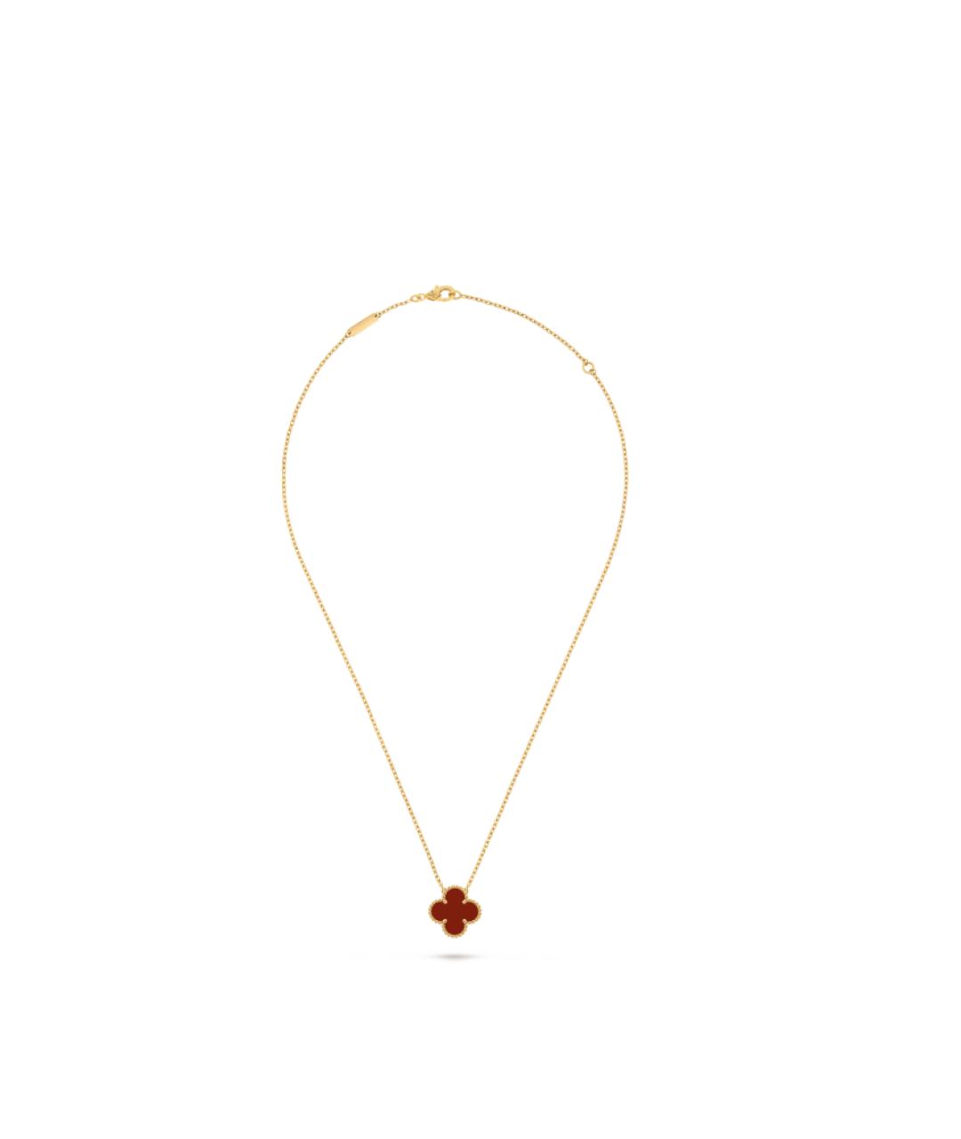 VAN CLEEF & ARPELS Красный кулон из желтого золота, фото 3