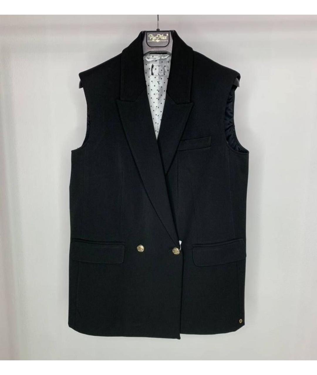 MAX MARA Черный жилет, фото 6