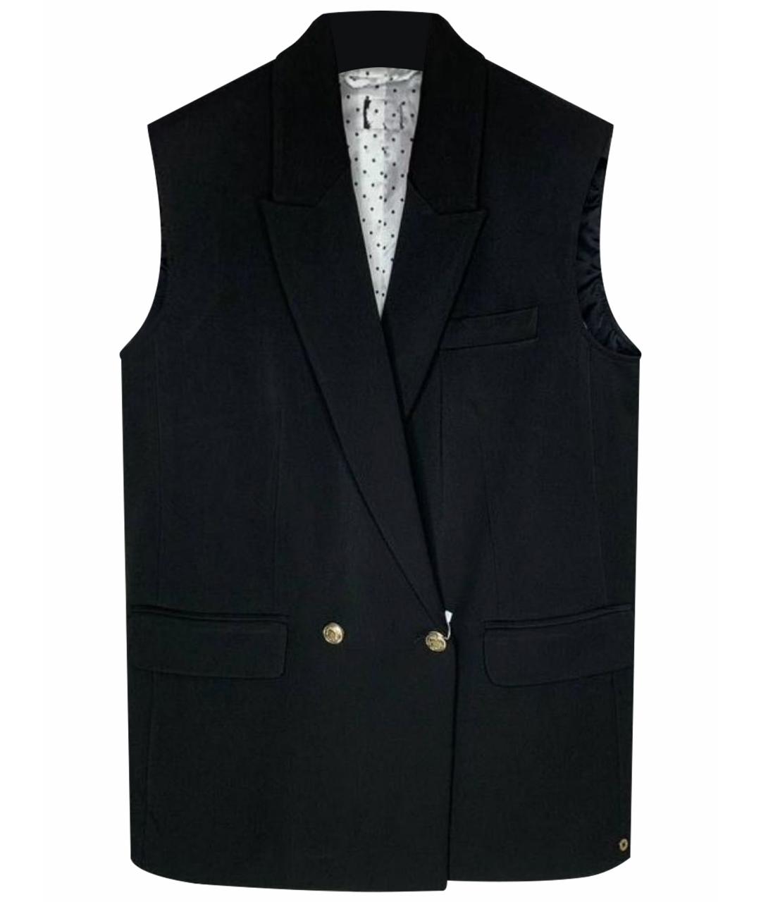 MAX MARA Черный жилет, фото 1