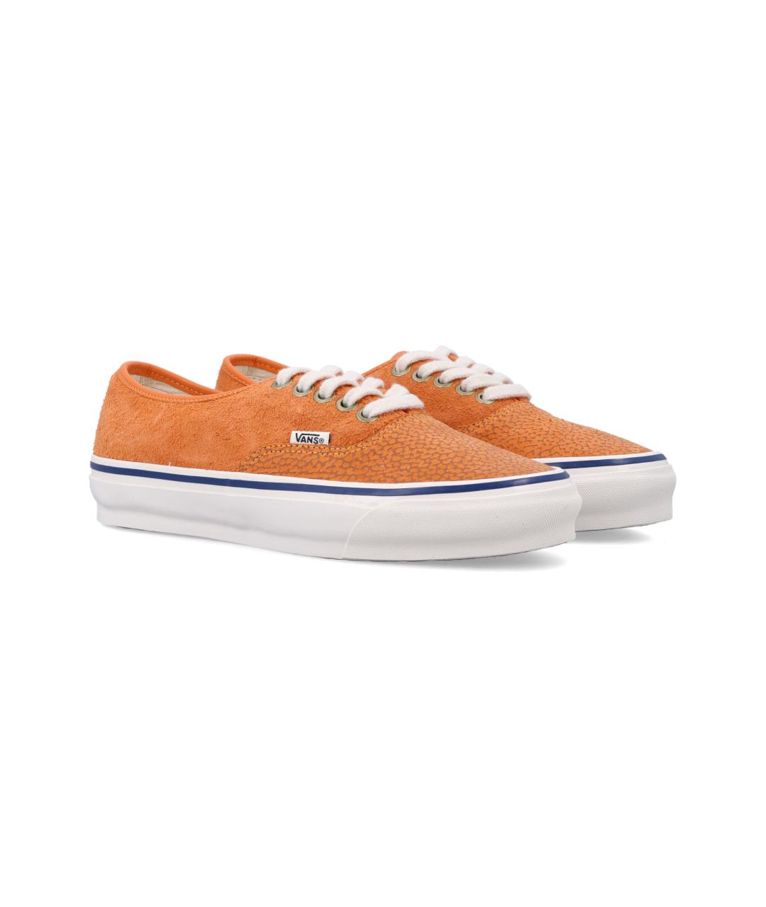 VANS Оранжевые кожаные кеды, фото 3