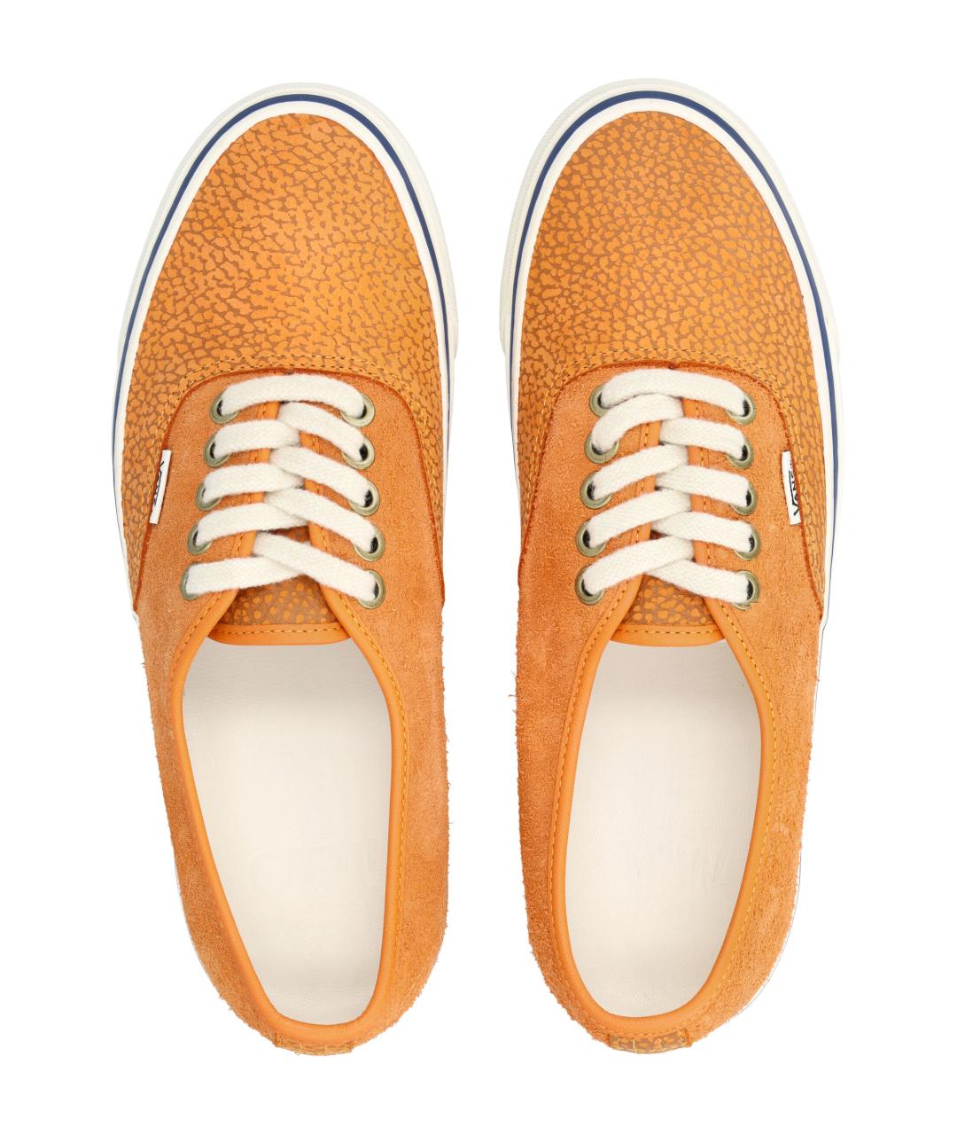 VANS Оранжевые кожаные кеды, фото 2