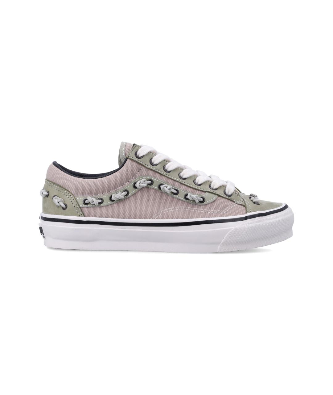 VANS Розовые кожаные кроссовки, фото 1