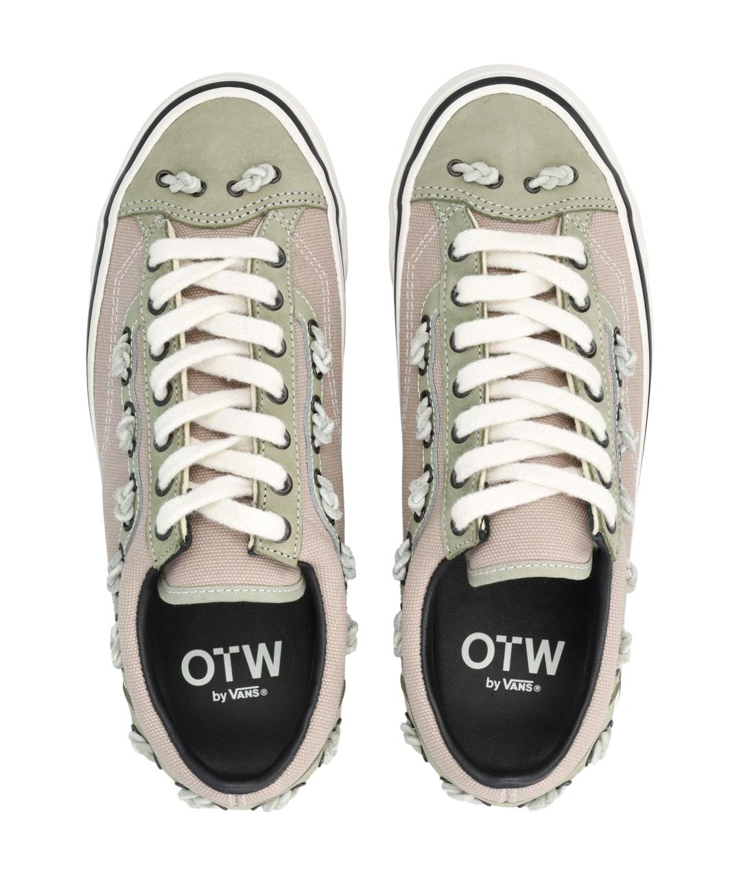 VANS Розовые кожаные кроссовки, фото 2
