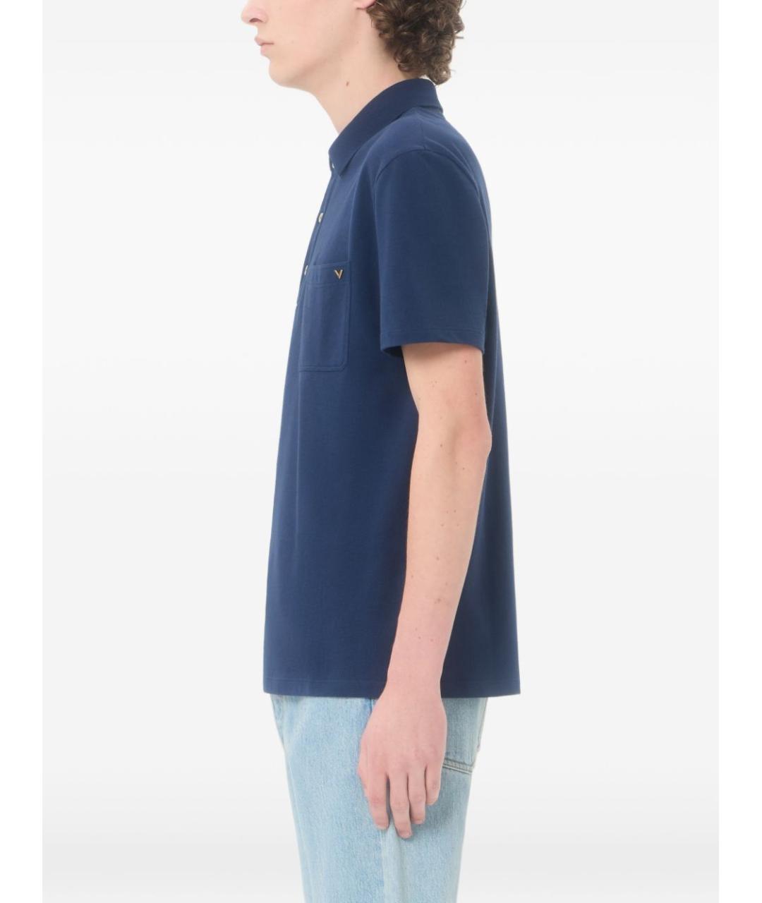VALENTINO Синяя футболка, фото 7