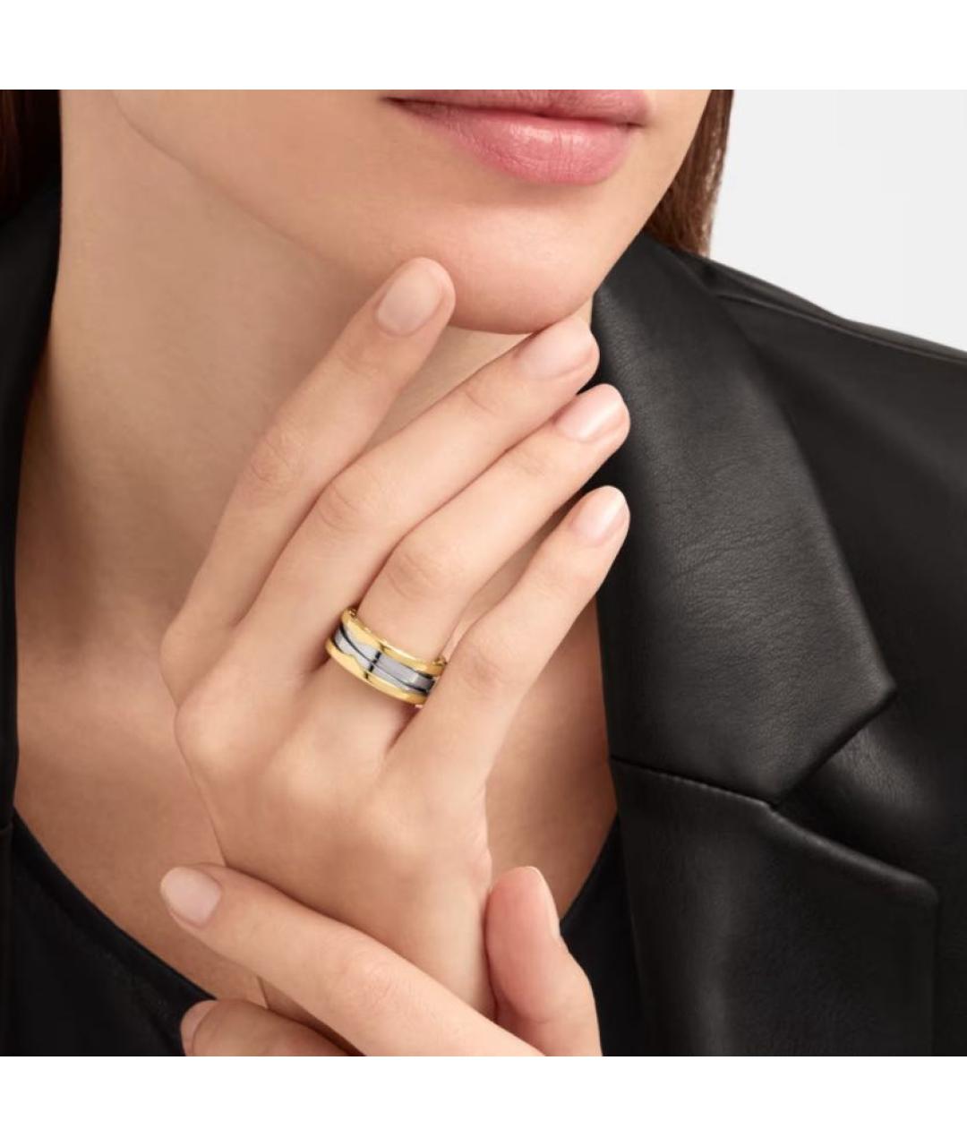 BVLGARI Серебряное кольцо из желтого золота, фото 4