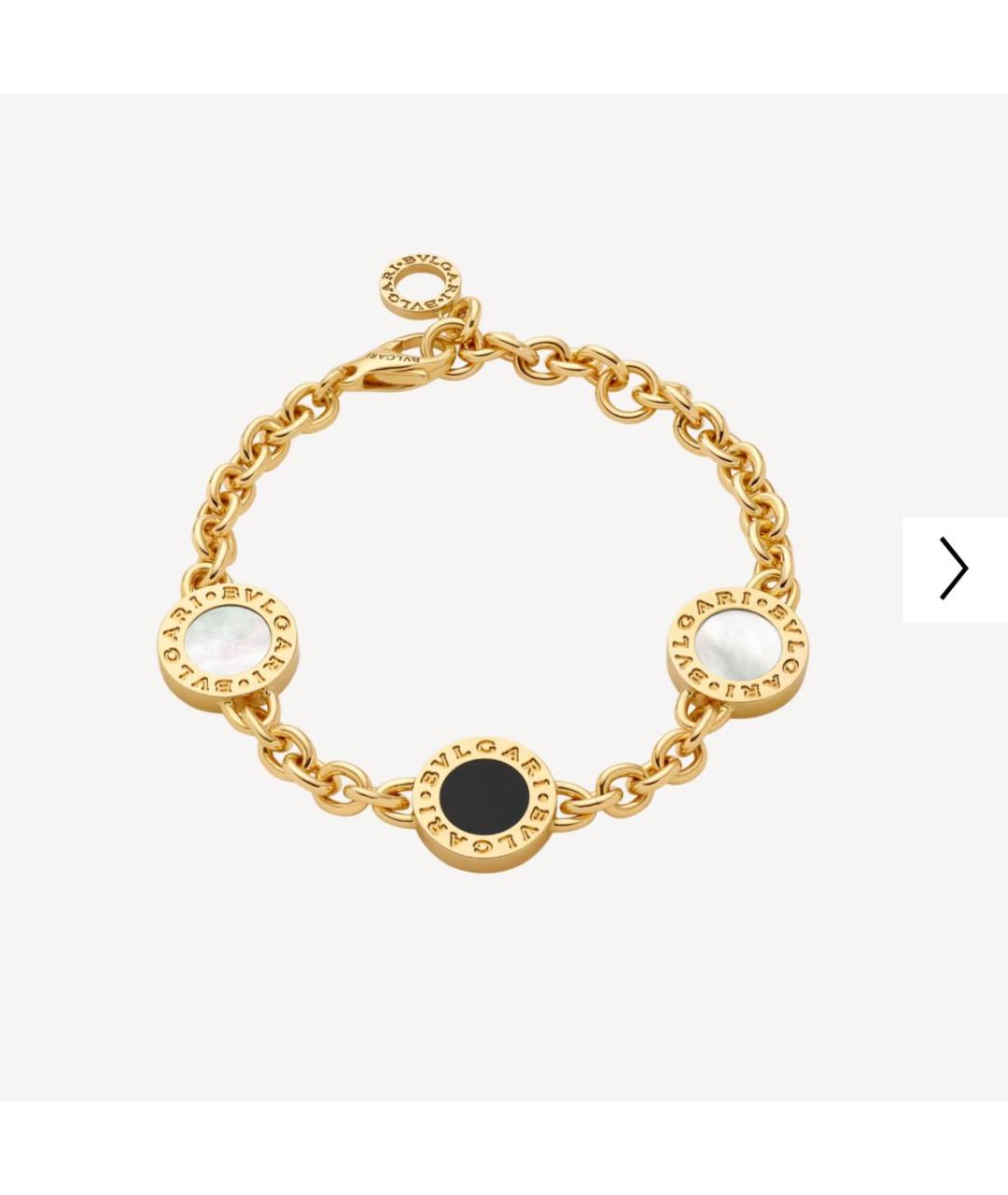 BVLGARI Золотой браслет из желтого золота, фото 5